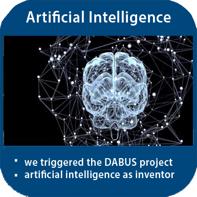 AI - we triggerd the AI DABUS project