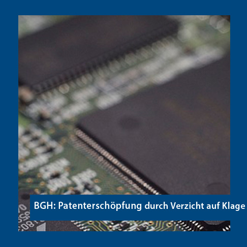 BGH: Patenterschöpfung durch Verzicht auf Klage zu dem Chip Patent von IP Bridge - Entscheidung CQI-Bericht II
