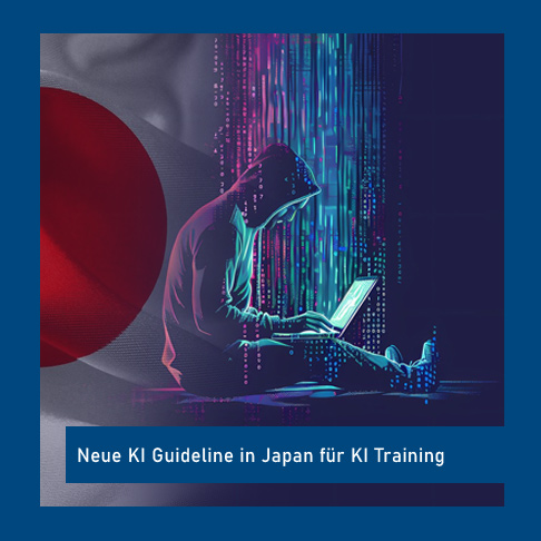 Neue KI Guideline in Japan für KI Training