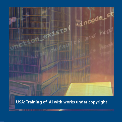 USA: Training of generative AI with works under copyright
